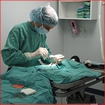 Experienced surgeons utilize our three individual surgical suites.